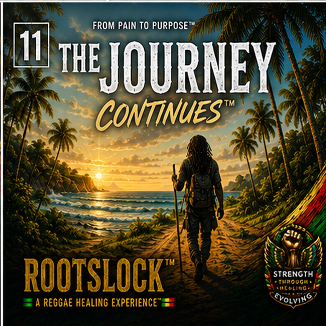 THE JOURNEY CONTINUES ROOTSLOCK track artwork