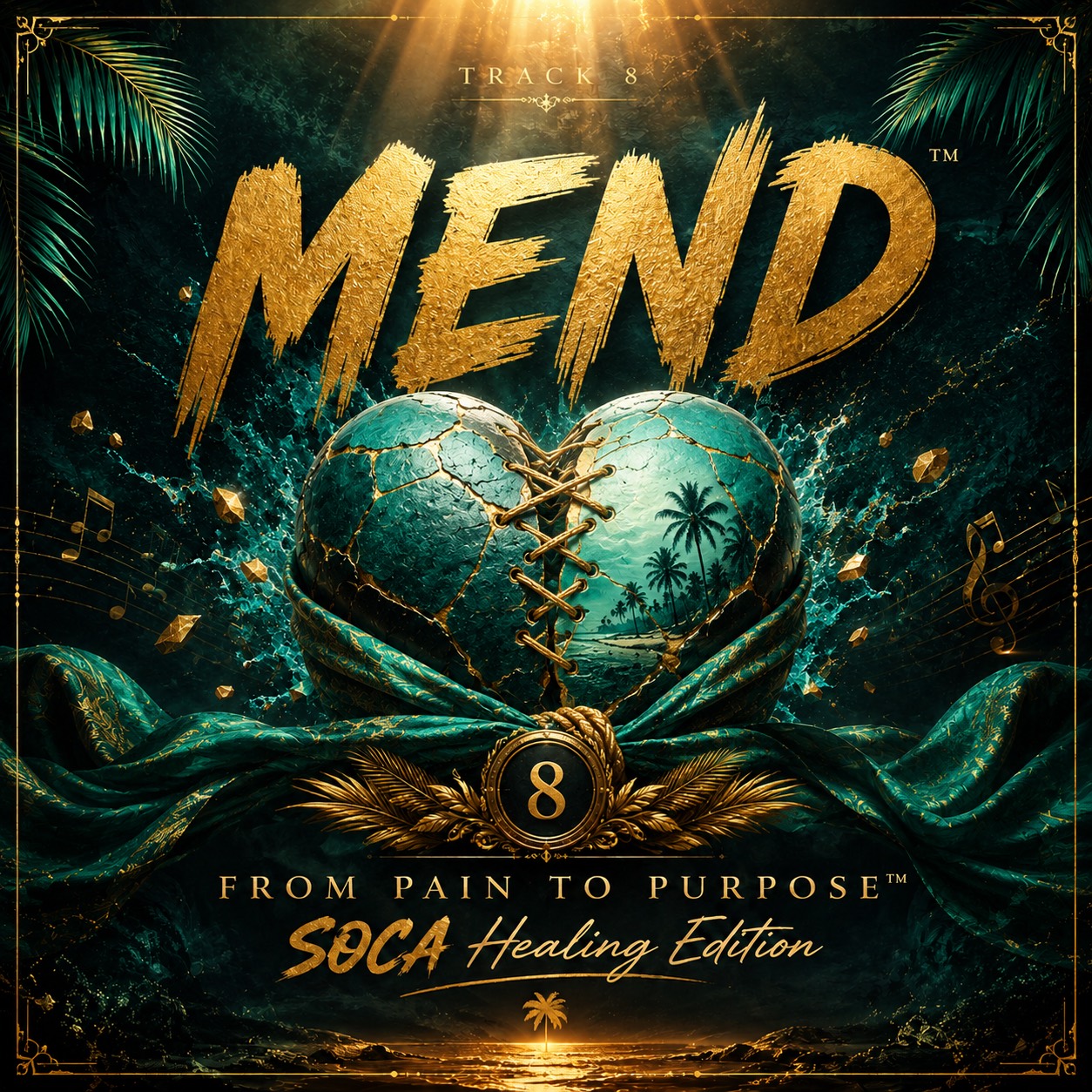 MEND SOCA Healing Remix track artwork